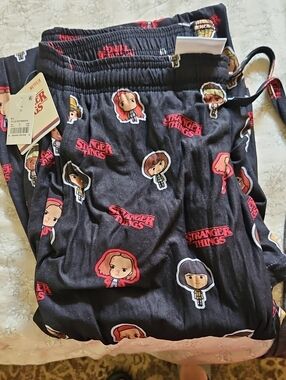 Stranger Things Pajama Pants NWT